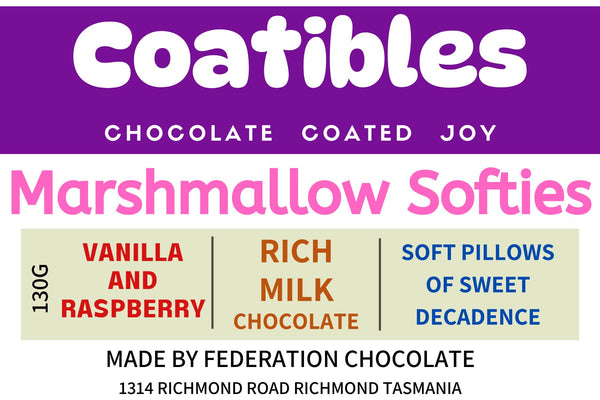 Coatibles - Marshmallow Softies - Milk Chocolate