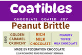 Coatibles Peanut Brittle - Milk Chocolate - 175g