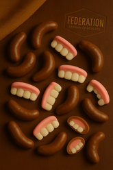 Coatibles - Lolly Teeth- Milk Chocolate - 175g
