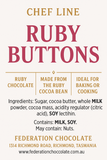 Ruby Chocolate Label
