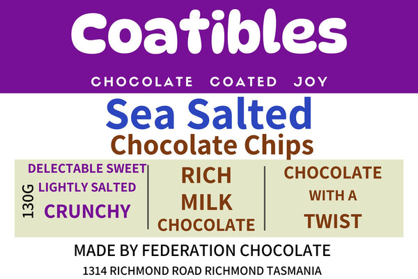 Coatibles - Sea Salt Chips in Milk Chocolate