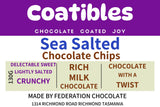 Coatibles - Sea Salt Chips in Milk Chocolate - 100g