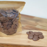 Milk chocolate buttons. - Federation Artisan Chocolate
