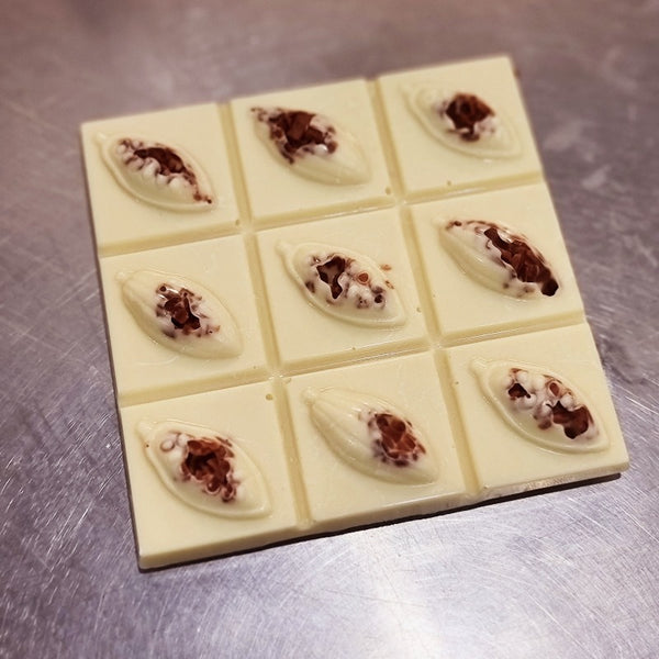 White chocolate and toffee bar - Federation Artisan Chocolate