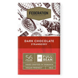 Federation Strawberry in rich Dark Chocolate