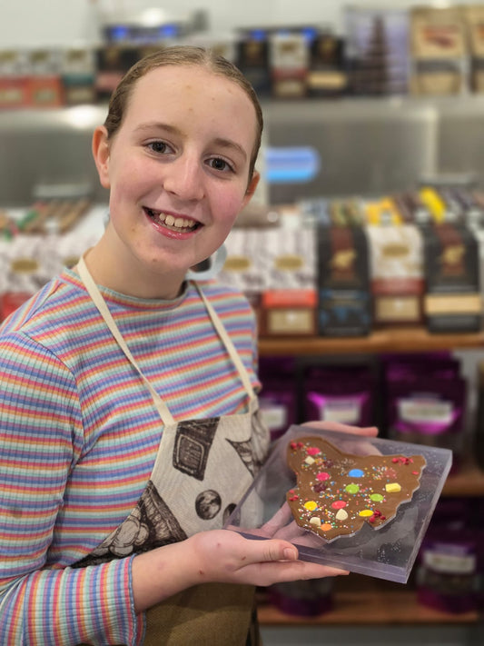 Pour your own chocolate