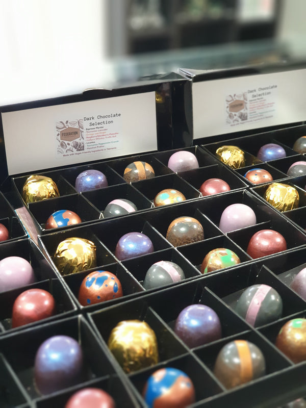 Boxed Pralines and Chocolates - Federation Artisan Chocolate