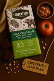 Apple With A Touch Of Cinnamon In Milk Chocolate - 100g