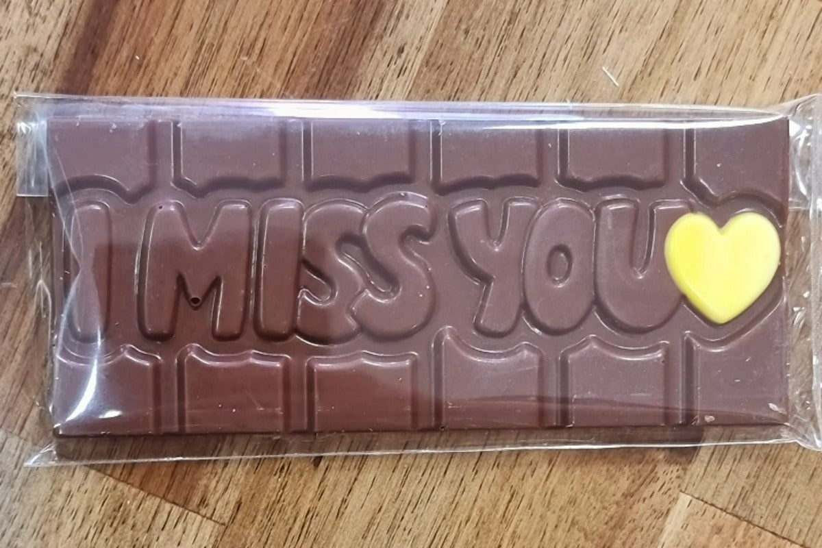 I Miss You - chocolate bar