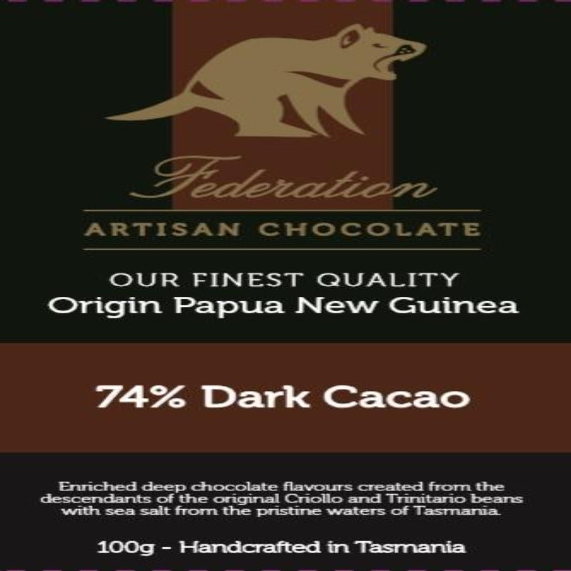 fudgey - Single Origin Papua New Guinea 74% Dark CACAO